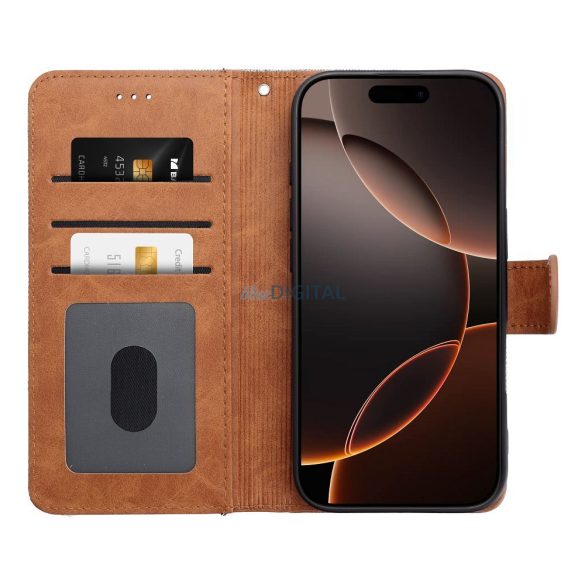 JEANS husă pentru carte iPhone 16e - gri