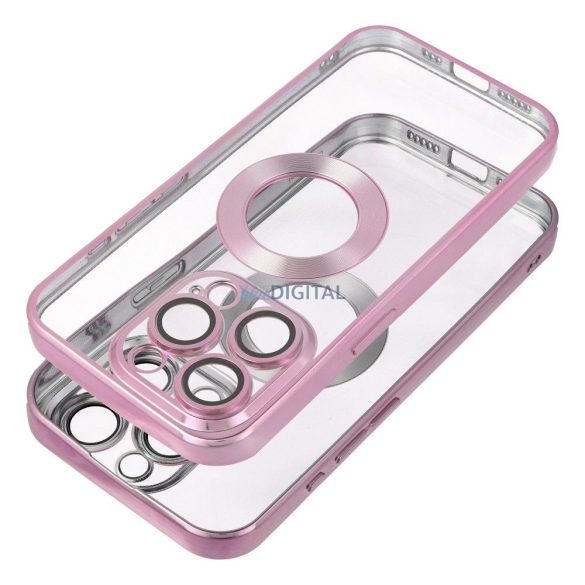 Husă GLAM pentru iPhone 16e - roz