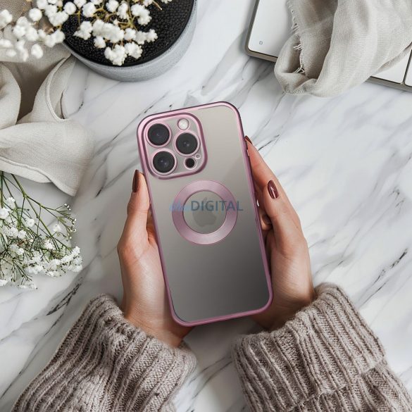 Husă GLAM pentru iPhone 16e - roz