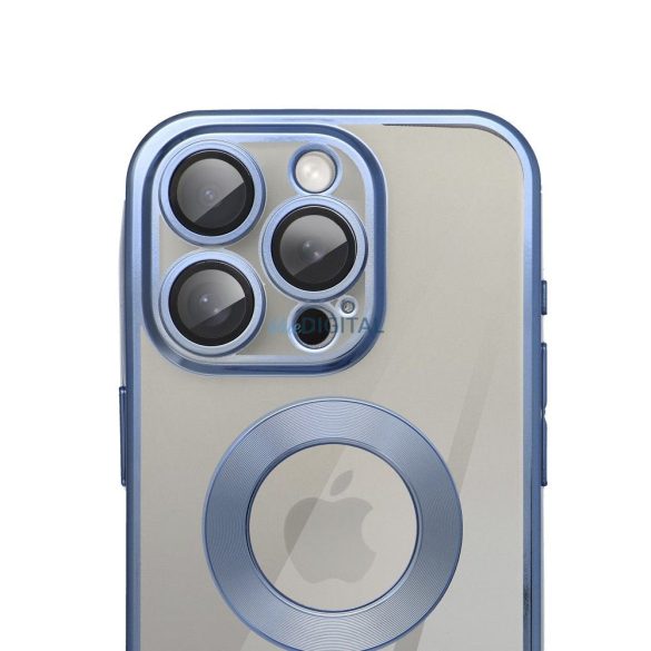 Carcasă GLAM pentru iPhone 16e - albastru