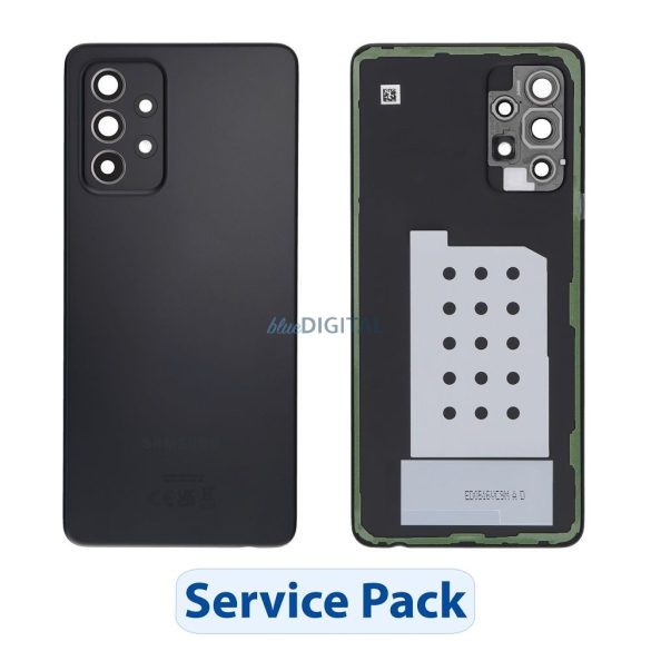 ServicePack capac spate SAMSUNG A52s 5G A528B GH82-26858A negru