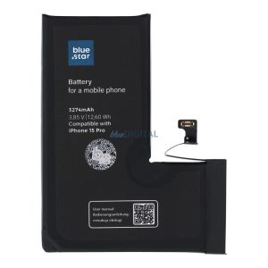 Baterie BLUE STAR HQ pentru IPHONE 15 Pro 3274 mAh