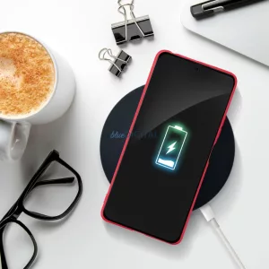 HUSĂ! - Carcasă SOFT Xiaomi Redmi Note 14 Pro 4G - roșu
