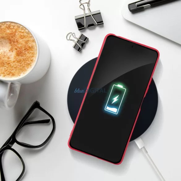 HUSĂ! - Carcasă SOFT Xiaomi Redmi Note 14 Pro 4G - roșu