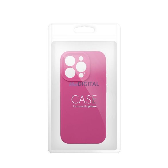 Carcasă SILICONE 2mm pentru iPhone 16e - roz