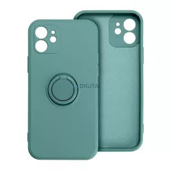   HUSĂ! - Carcasă SILICON RING Xiaomi Redmi Note 14 Pro 4G - verde