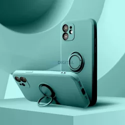   HUSĂ! - Carcasă SILICON RING Xiaomi Redmi Note 14 Pro 4G - verde