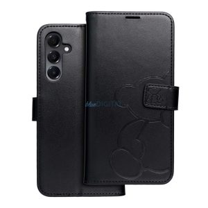 Carcasă de carte MEZZO Samsung Galaxy A16 4G/5G - negru