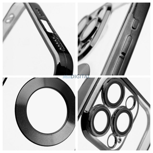 Carcasă GLAM pentru iPhone 16e - negru