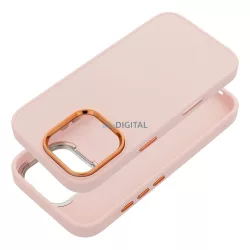 HUSĂ! - Carcasă FRAME pentru iPhone 16e - roz pudră