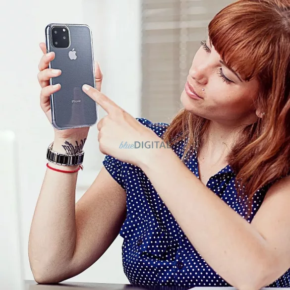 HUSĂ! - Carcasă spate ULTRA SLIM 0.5mm Motorola Moto G45 - transparent