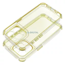 HUSĂ! - Carcasă MATRIX CLEAR pentru iPhone 16e - galben