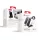 Forcell F-ENERGY Simply Charge 3in1 compatibil cu Apple Watch și Samsung Watch gri