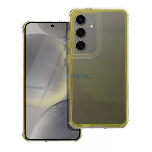 HUSĂ! - Carcasă MATRIX CLEAR Xiaomi Redmi Note 14 Pro 4G - galben