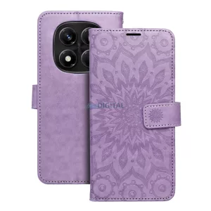 HUSĂ! - MEZZO carte caz Xiaomi Redmi Notă 14 Pro 4G - violet "mandala"