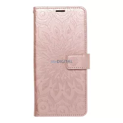   HUSĂ! - MEZZO carte caz Xiaomi Redmi Notă 14 Pro 4G - aur roz "mandala"