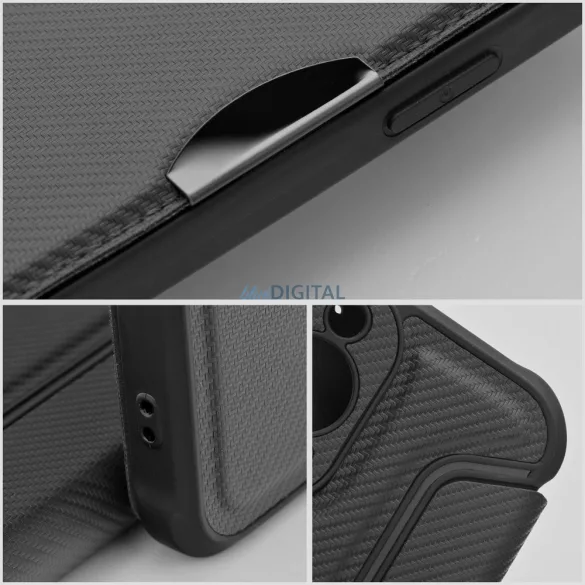 HUSĂ! - RAZOR carte caz Xiaomi Redmi Notă 14 Pro 4G - negru