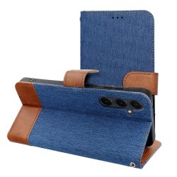  HUSĂ! - Geantă de carte JEANS Xiaomi Redmi Note 14 4G - albastru