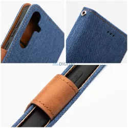  HUSĂ! - Geantă de carte JEANS Xiaomi Redmi Note 14 4G - albastru