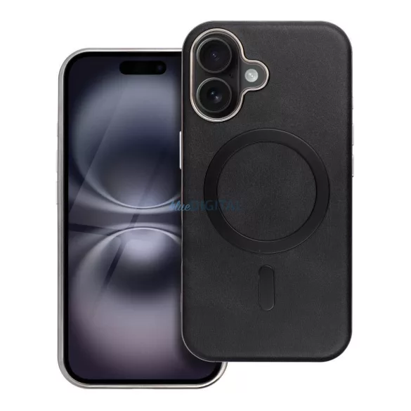 HUSĂ! - Carcasă GENTLEMAN MagSafe compatibilă pentru iPhone 11 - negru