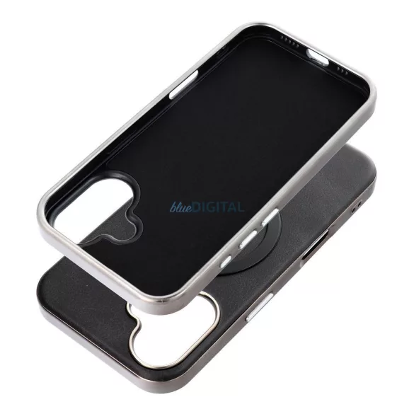 HUSĂ! - Carcasă GENTLEMAN MagSafe compatibilă pentru iPhone 11 - negru