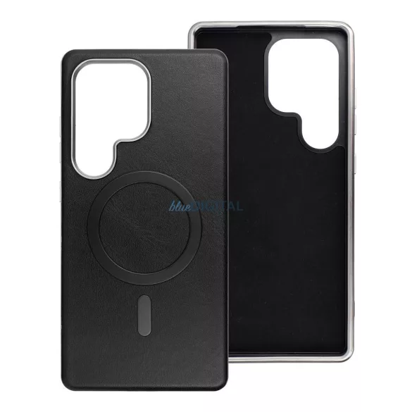 HUSĂ! - GENTLEMAN Geantă compatibilă MagSafe Samsung Galaxy S25 - negru