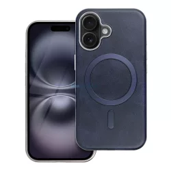   HUSĂ! - Carcasă GENTLEMAN MagSafe compatibilă pentru iPhone 11 - albastru marin