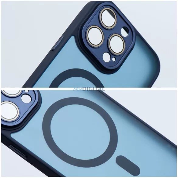 HUSĂ! - VARIETE Carcasă compatibilă MagSafe pentru iPhone 12 Pro - Navy Blue