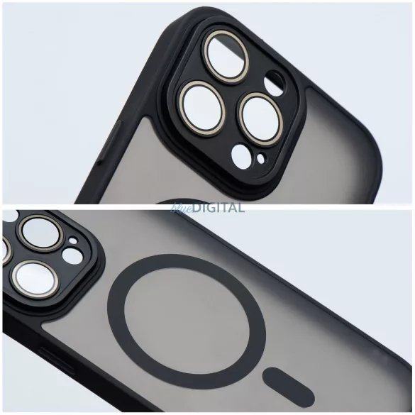 HUSĂ! - VARIETE Carcasă compatibilă MagSafe pentru iPhone 15 - negru