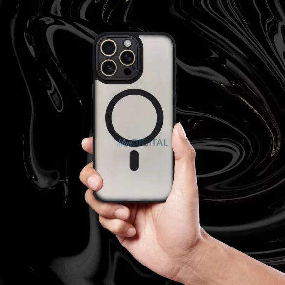 HUSĂ! - Carcasă VARIETE MagSafe compatibilă pentru iPhone 16 Pro - negru