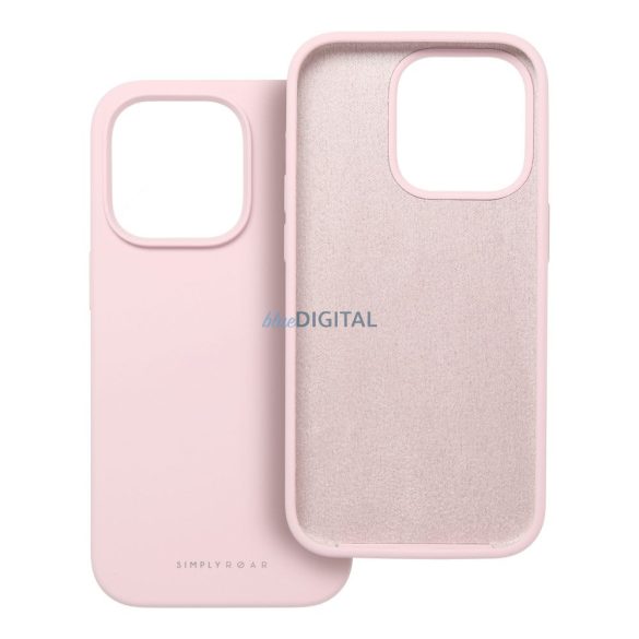Carcasă Roar Cloud Skin pentru iPhone 16e - roz deschis