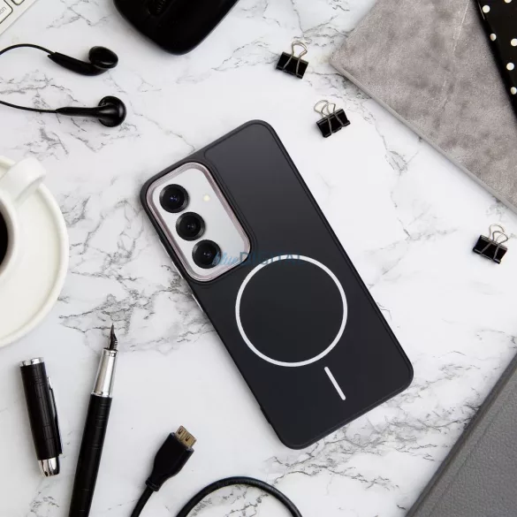HUSĂ! - Husă compatibilă FRAME MagSafe pentru Samsung Galaxy A36 - negru