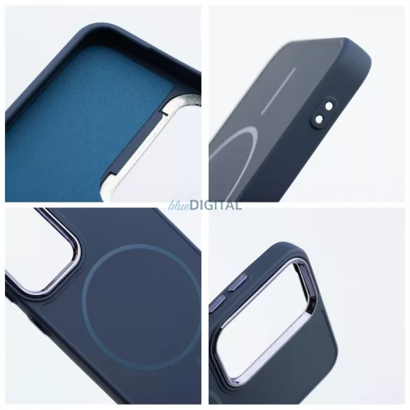 HUSĂ! - Carcasă FRAME MagSafe compatibilă pentru Samsung Galaxy A52 4G/A52 5G/A52s - Navy Blue