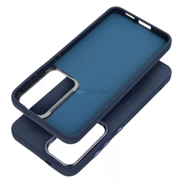 HUSĂ! - Carcasă FRAME MagSafe compatibilă pentru Samsung Galaxy A52 4G/A52 5G/A52s - Navy Blue