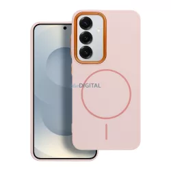   HUSĂ! - Husă compatibilă FRAME MagSafe Samsung Galaxy A36 - roz pudră