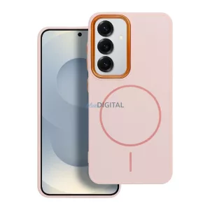 HUSĂ! - Husă compatibilă FRAME MagSafe Samsung Galaxy A55 - roz pudră