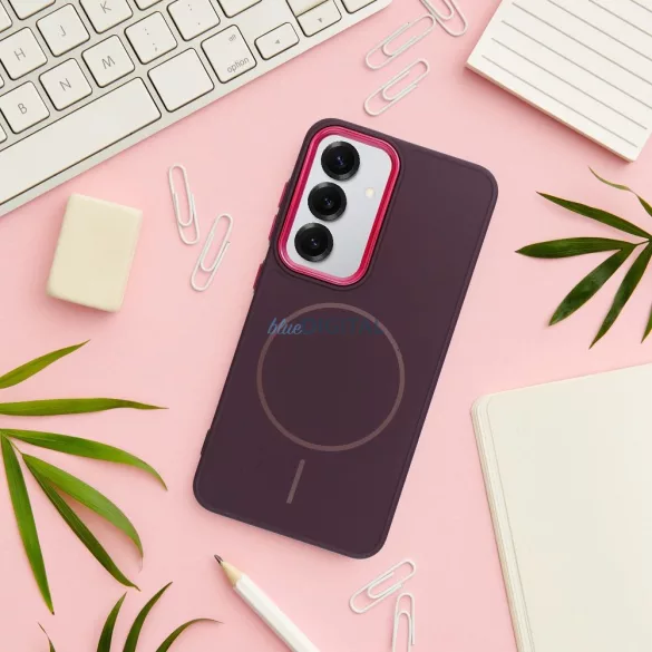 HUSĂ! - Husă compatibilă FRAME MagSafe pentru Samsung Galaxy A55 - violet