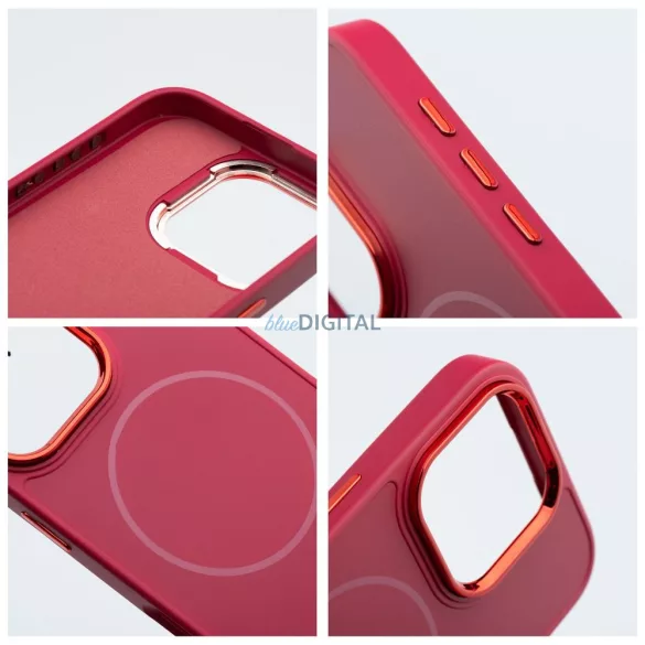 HUSĂ! - Carcasă compatibilă FRAME MagSafe pentru iPhone 11 - roz aprins