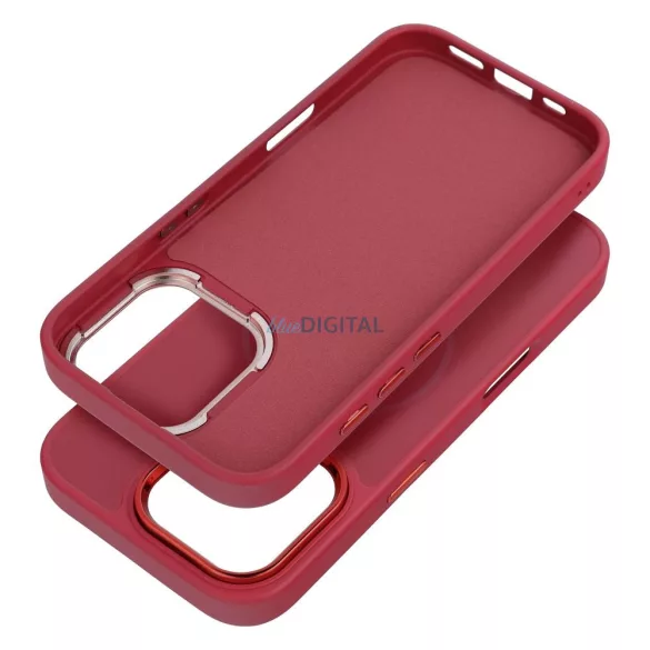 HUSĂ! - Carcasă compatibilă FRAME MagSafe pentru iPhone 11 - roz aprins