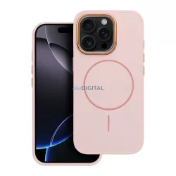   HUSĂ! - Husă compatibilă FRAME MagSafe pentru iPhone 13 Pro - roz pudră