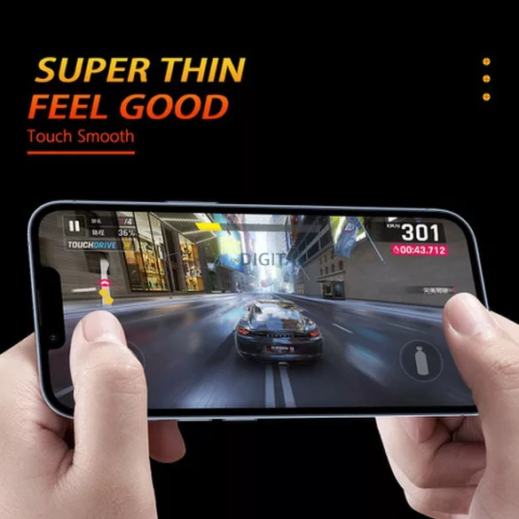 Bestsuit 5D sticlă hibridă cu finisaj negru Xiaomi 15
