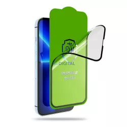 Sticlă hibridă 5D Bestsuit cu ornamente negre Oppo Reno13