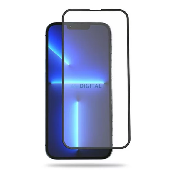 Sticlă hibridă 5D Bestsuit cu ornamente negre Oppo Reno13