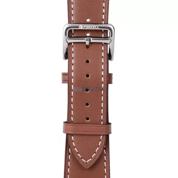 FORCELL F-DESIGN FA20 curea magnetică din piele ecologică APPLE Watch 38 / 40 / 41 mm maro