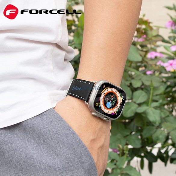 FORCELL F-DESIGN FA20 curea magnetică din piele ecologică APPLE Watch 42 / 44 / 45 / 49 mm