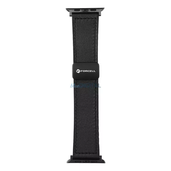 FORCELL F-DESIGN FA21 curea din piele ecologică APPLE Watch 38 / 40 / 41 mm negru