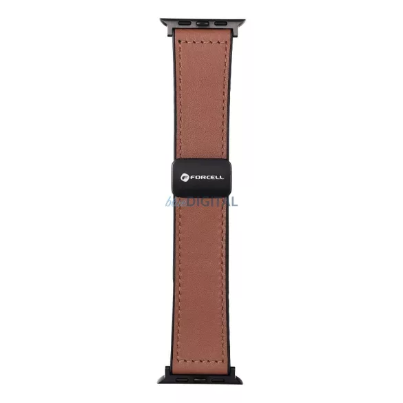 FORCELL F-DESIGN FA21 curea din piele ecologică APPLE Watch 38 / 40 / 41 mm maro