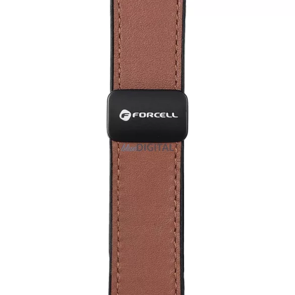 FORCELL F-DESIGN FA21 curea din piele ecologică APPLE Watch 38 / 40 / 41 mm maro