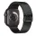 FORCELL F-DESIGN FA11 curea din oțel inoxidabil APPLE Watch 38 / 40 / 41 mm negru