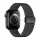 FORCELL F-DESIGN FA14 curea magnetică din oțel inoxidabil APPLE Watch 38 / 40 / 41 mm negru